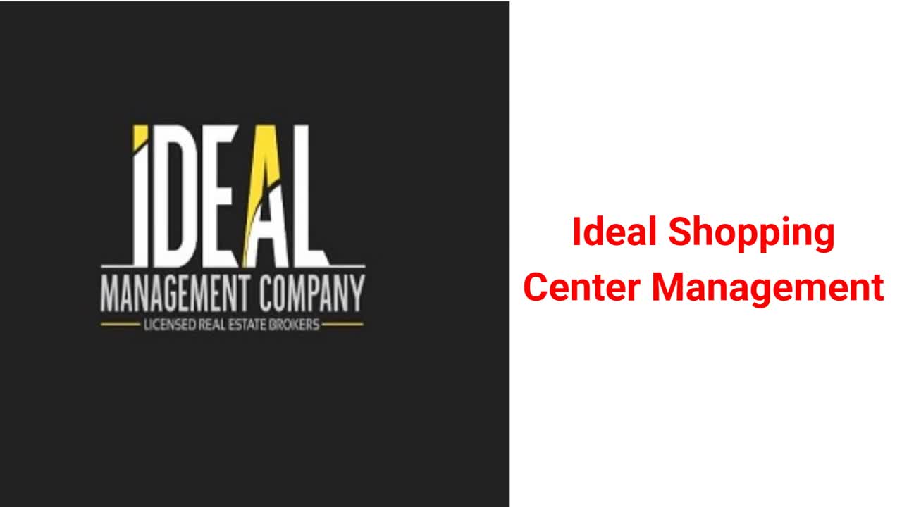 Ideal Shopping Center Management - #1 Property Management in Miami, FL