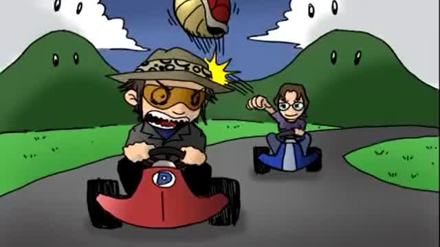 Dross es retado a un duelo de Mario Kart 64 (Resubida)