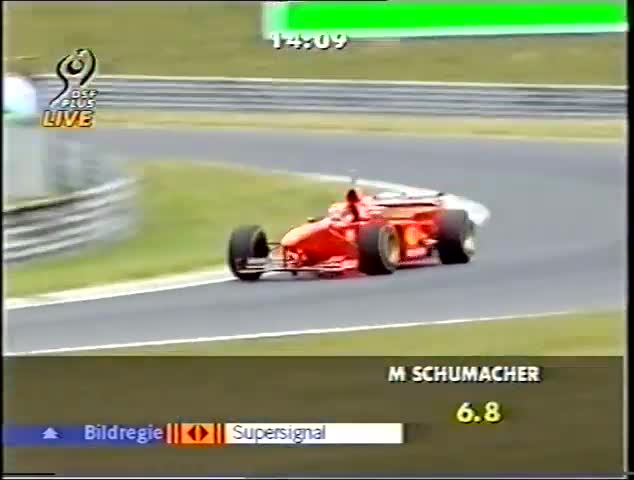 F1 Hungary 1997-Michael Schumacher Pole Lap