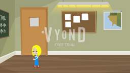 Molly Hale Walks Around Her Classroom At Her School Intro