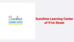 Sunshine Learning Center of 91st Street | Preschool in New York City