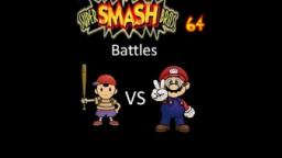 Super Smash Bros 64 Battles #45: Ness vs Mario