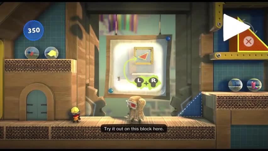Playing Littlebigplanet 3's Popit Puzzle levels | Part 1