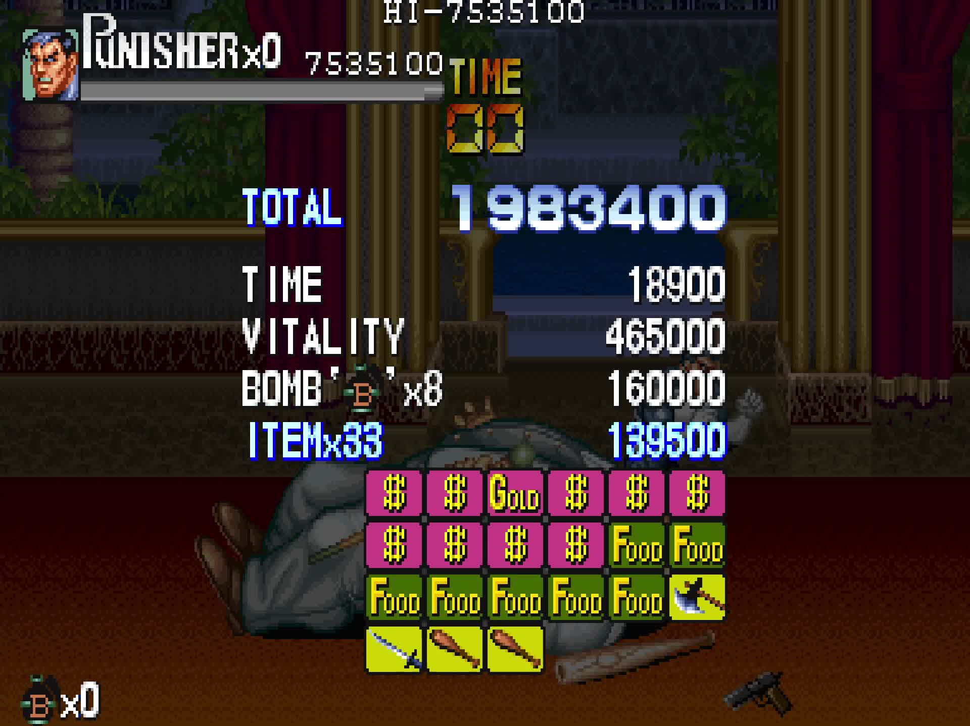 The Punisher (Arcade) - 1CC Ending