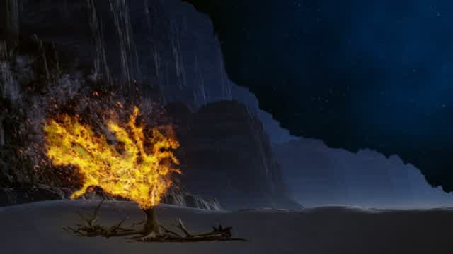 Exodus Chapter 3. Moses and the burning bush. (SCRIPTURE)