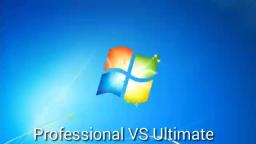 Windows 7 Professional Vs Ultimate