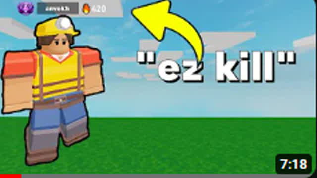 So I TROLLED As A NOOB In Roblox Bedwars... (I BEAT TOXIC KIDS)