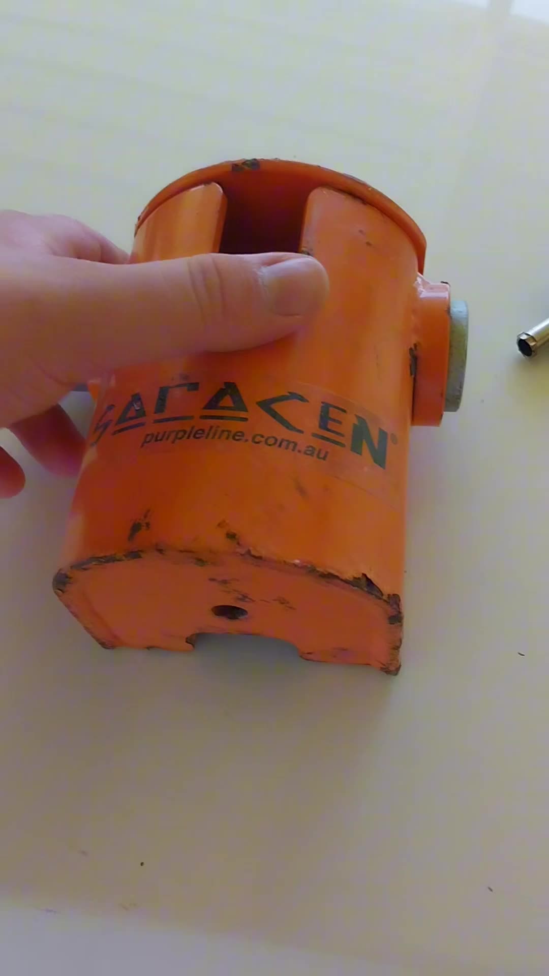 removing a trailer lock