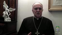 Archbishop Viganos Message