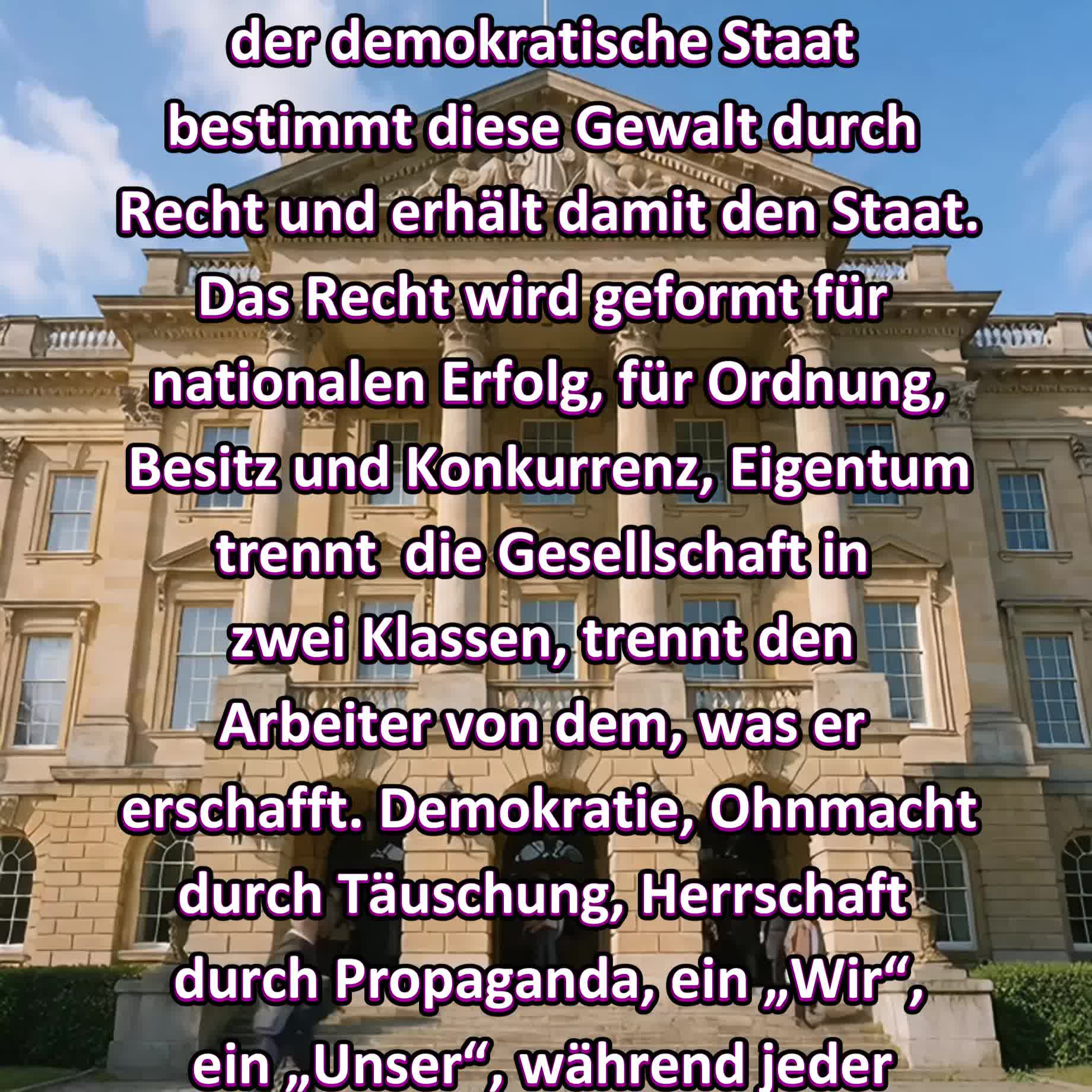 Demokratie ist Herrschaft durch Propaganda
