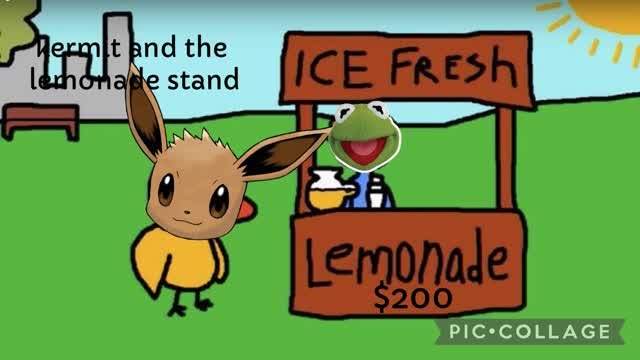 pokemon plush episode 1: kermit and the lemonaid stand