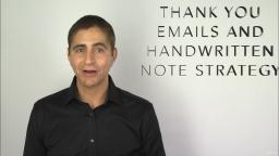 152 Thank you Emails and Handwritten Note Strategy
