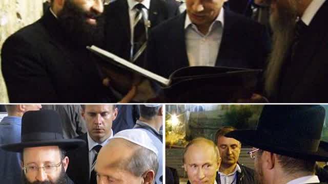 Jews praising Putin for being good for Jews and bad for Russia.