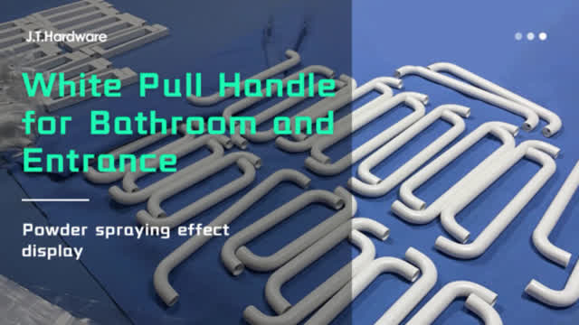 Unlock Style with White Pull Handles: Elevate Your Bathroom & Entrance!#entrance #handle