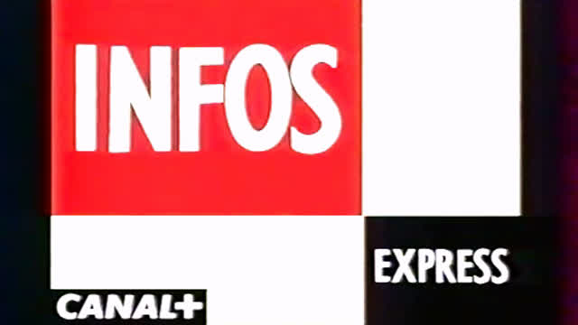 [Spécial 28e anniversaire] Canal+ (France) - Info Express (Juin 7, 1998)