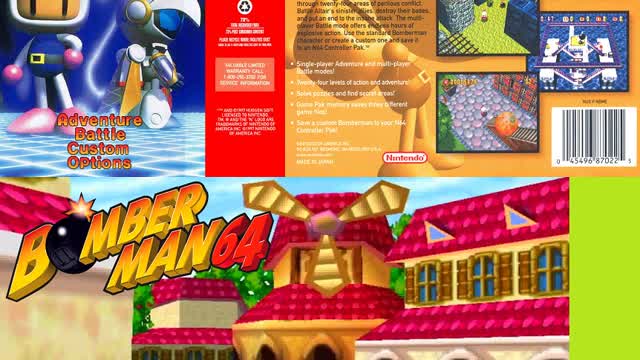 Bomberman 64 Story Mode (Adventure Mode) Opening Intro (Nintendo 64)