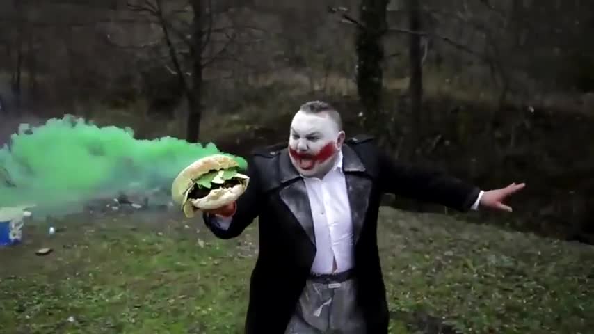 Crazy hamburger