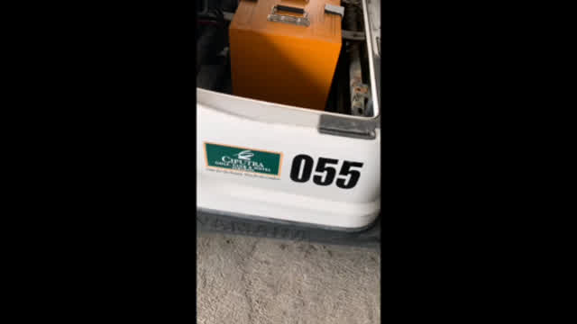 48V 60AH lithium golf cart battery is tested in golf clubs