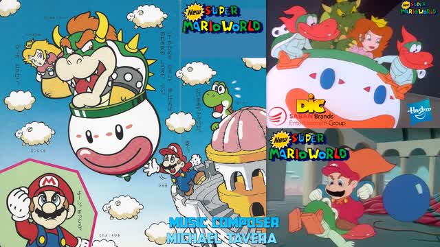 Super Mario World - Bowser Koopa Copter Final Boss Battle Theme (Dic/Saban SMW Cartoon Version)
