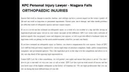 Accidental Death Lawyers in Niagara Falls - KPC Personal Injury Lawyer (800) 234-6145