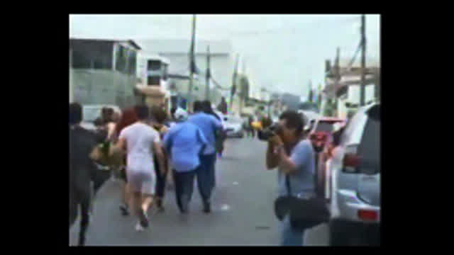 Asalto al canal TC 9 de enero: momentos impactantes