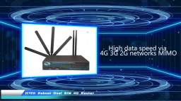 Powerful Dual SIM 4G Router | E-Lins