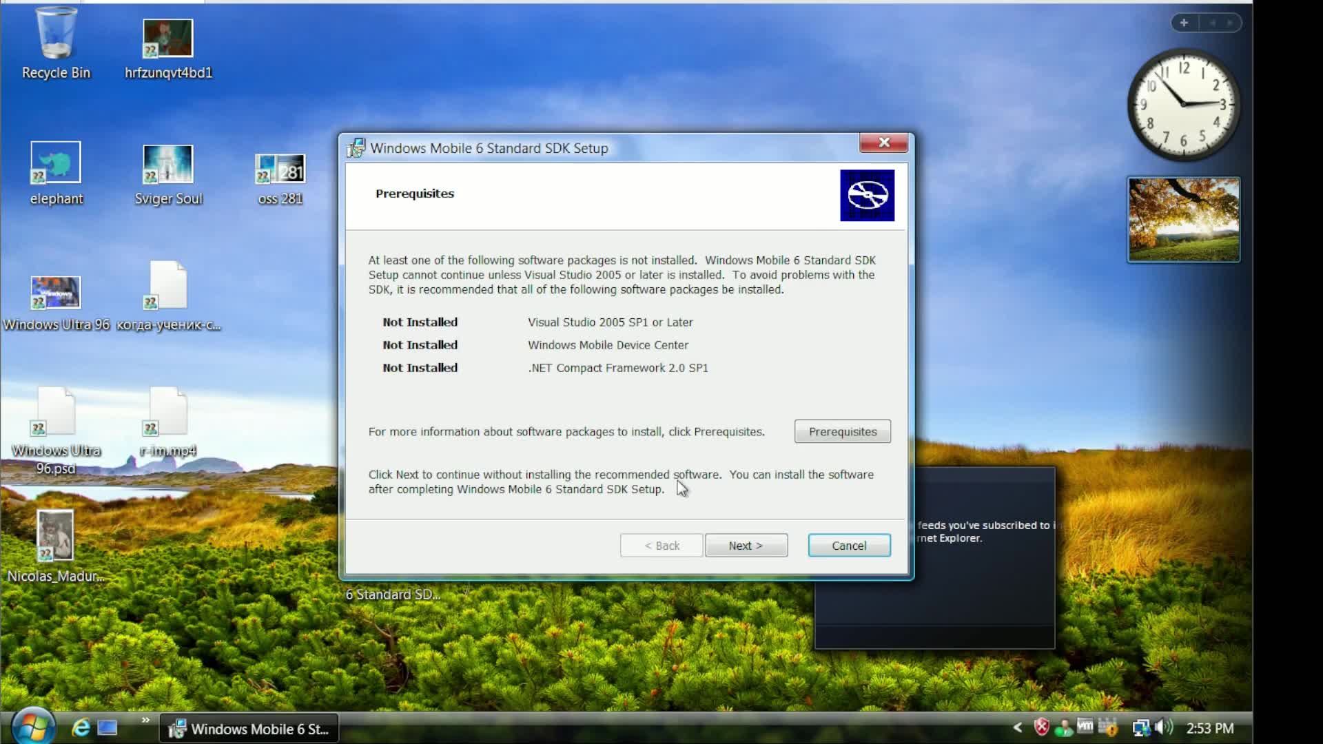Windows Mobile 6 Standard - OS Showcase Episode 282