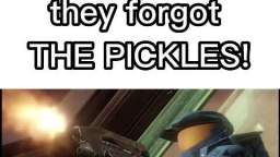 Micheal J Caboose when no pickles