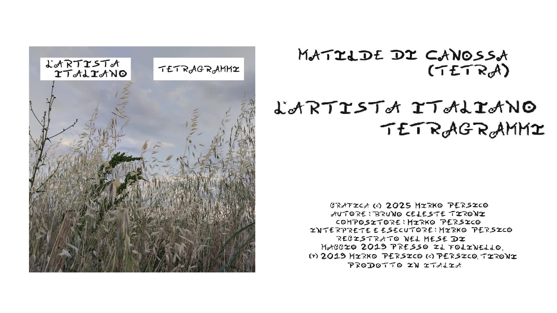 L'Artista Italiano - Matilde di Canossa (Tetra)
