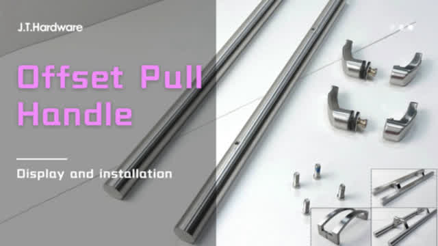 Experience the Perfect Grip: Offset Pull Handles - Elevate Your Door Experience!#Jietai #handle