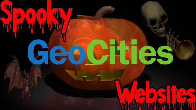 Spooky Geocities Websites