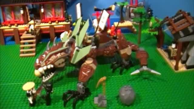 Lego 2509 Earth Dragon Defense: Ninjago Review