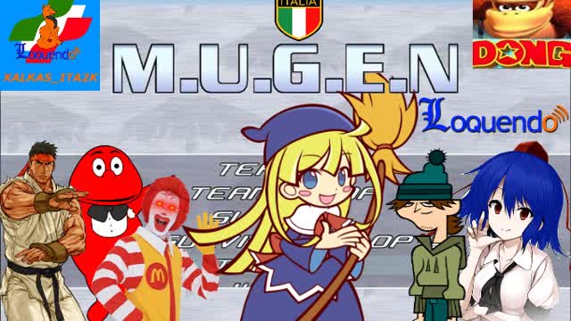 MUGEN Loquendo ITA - La strega di Puyo Puyo e la scommessa degli omini