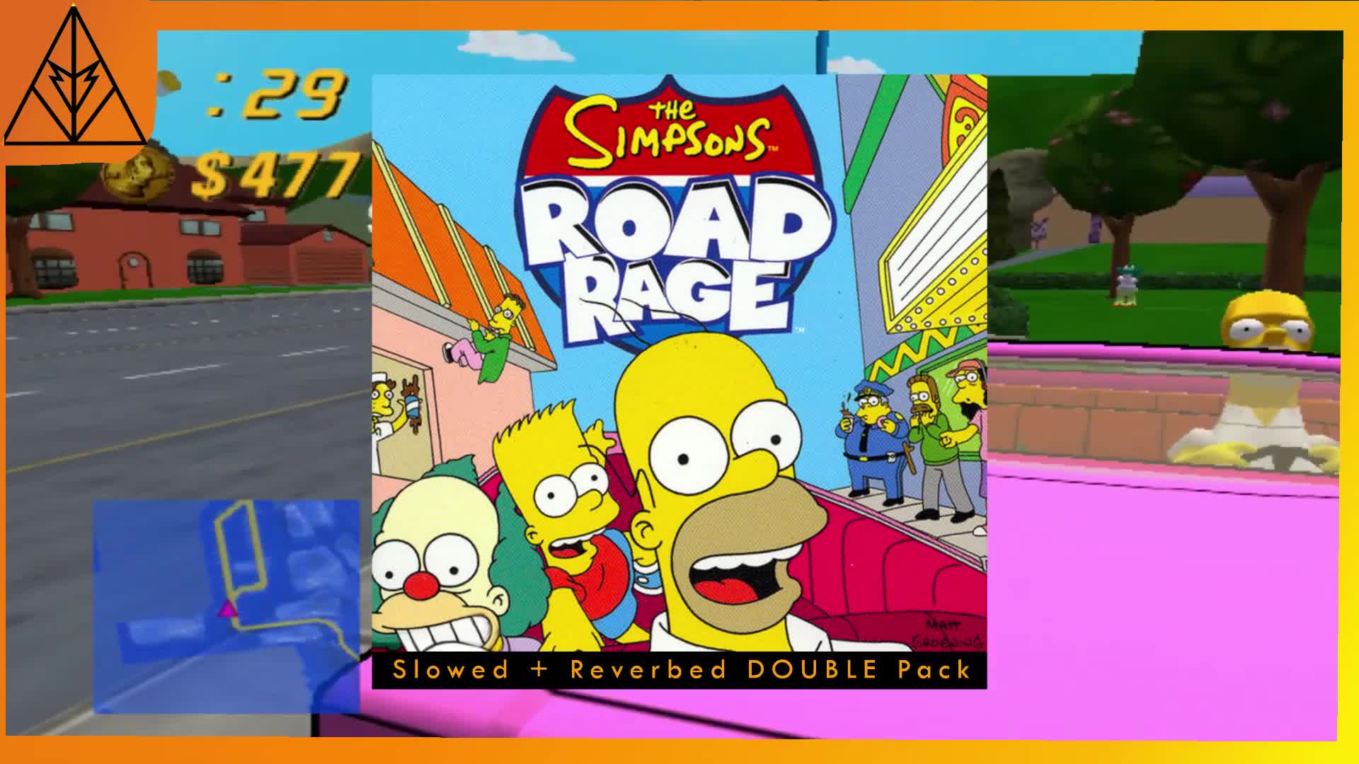 Road Rage III - Simpsons Road Rage OST [slowed + reverbed]