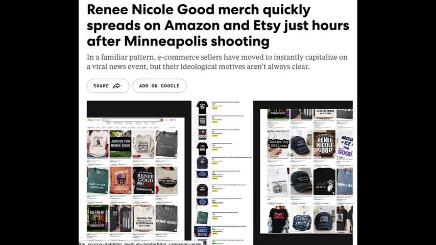 BE  RENEE GOOD! HOLLYWOOD CIA AGENTS BEGIN THEIR SOCIAL ENGINEERING CAMPAIGN FOR CHANGE ON AMERICA!