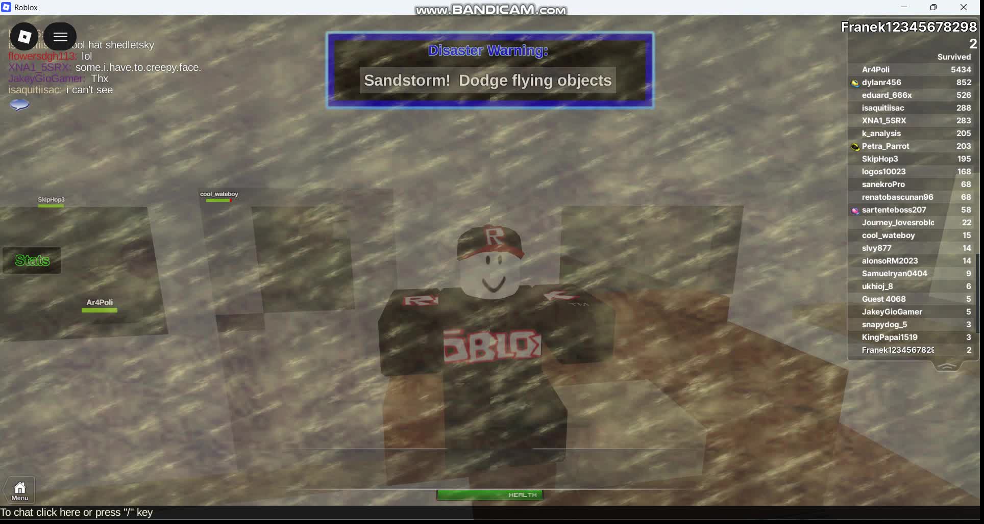 Roblo: Disaster Survival (RetioStudia) part 2