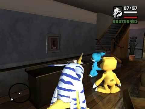 Digimon San Andreas - EP 3: Gabumon, los canis y un nuevo amigo Digimon San Andreas - EP 3: Gabumon, los canis y un nuevo amigo