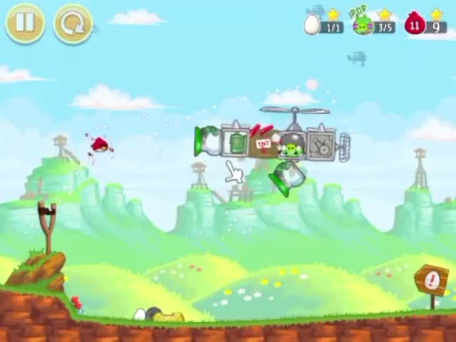 angry birds - red's mighty feathers