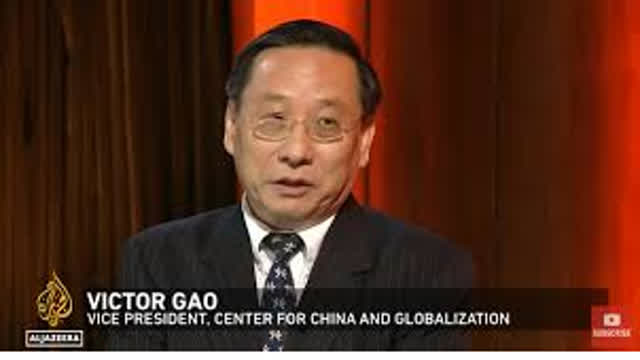 Victor Gao高志凯高志凯半岛电视台采访