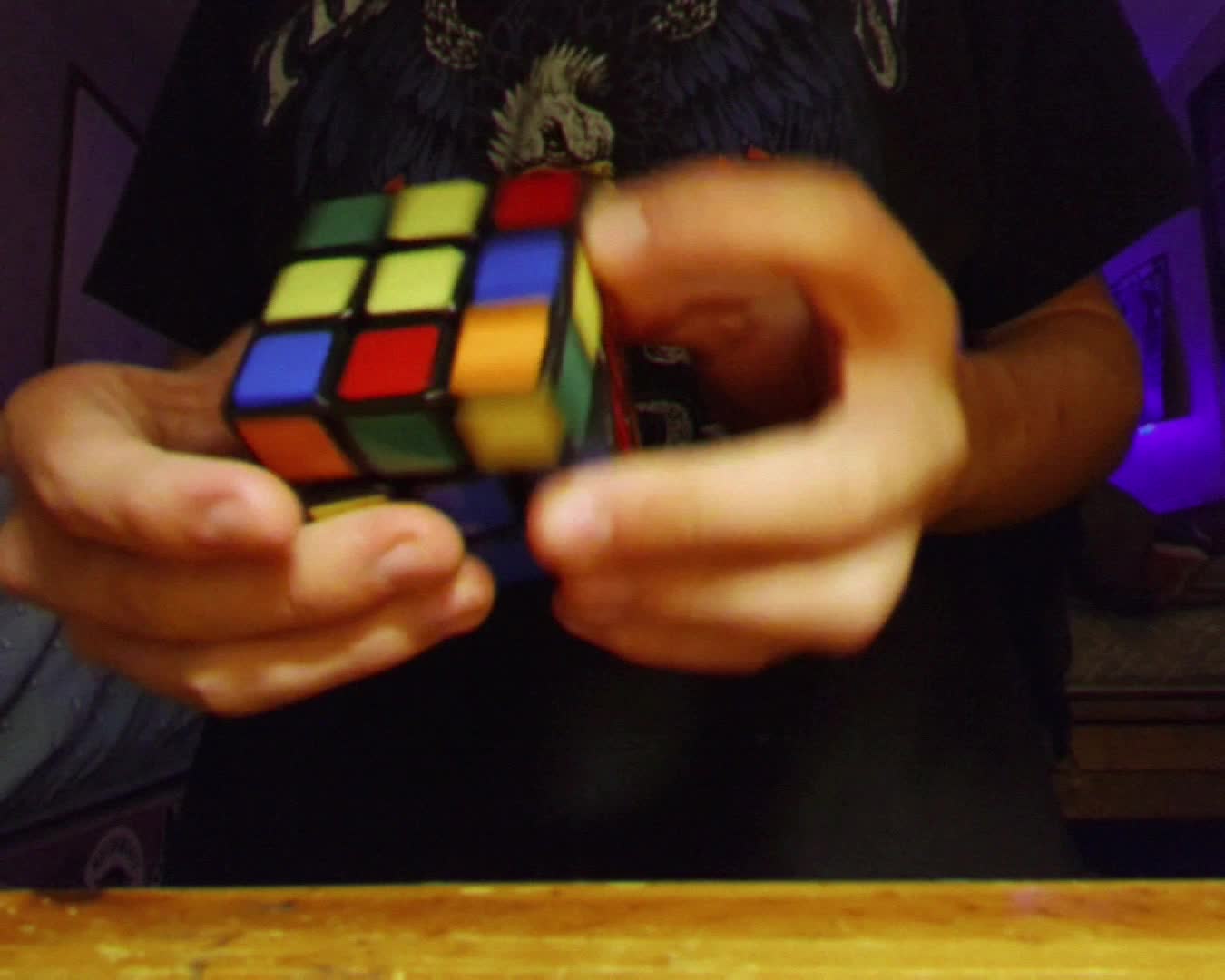 Solving a rubik's cube!!!