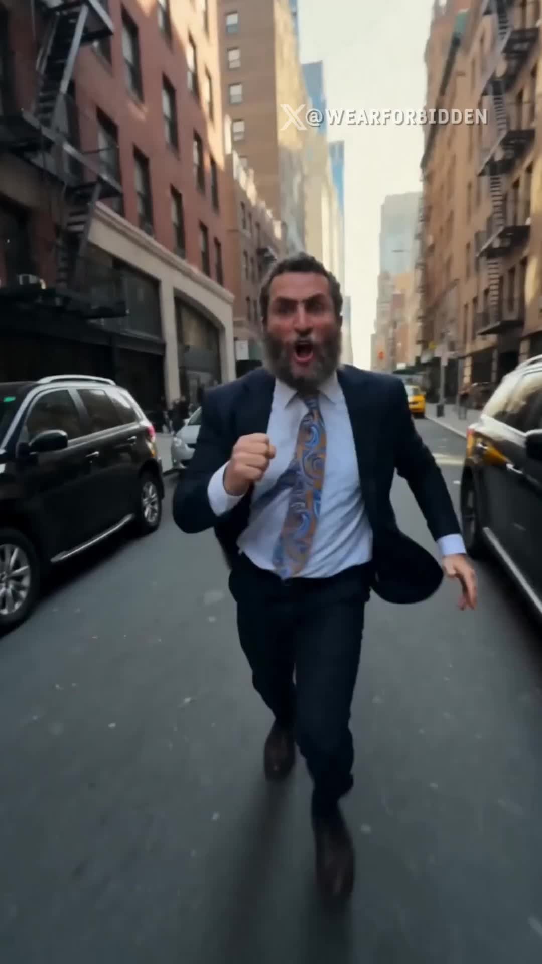 POV: You accidentally made eye contact with Rabbi Schmuley