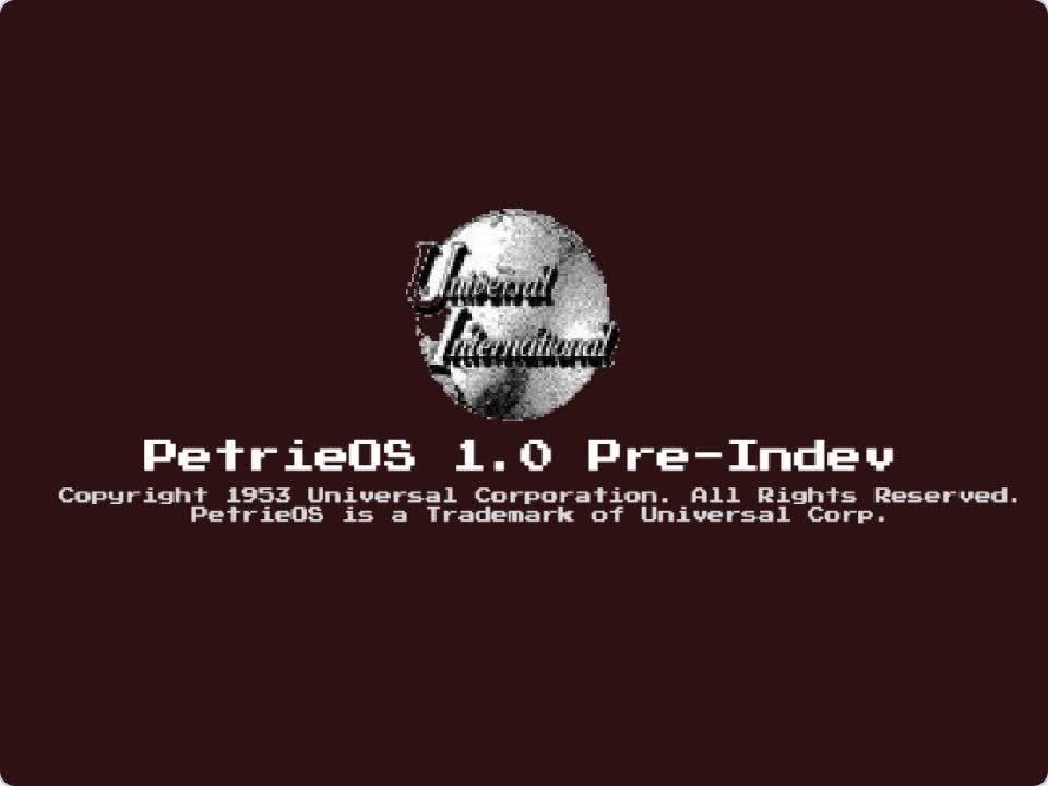 PetrieOS History with Never Released Versions - Revision 1 (Part 4)