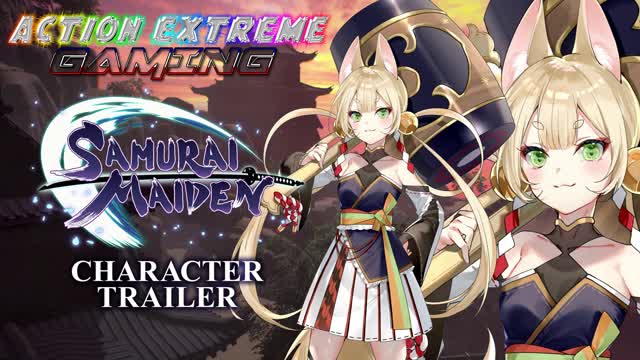 Samurai Maiden - Character Trailer (Komimi) [Playstation 4 and Playstation 5]