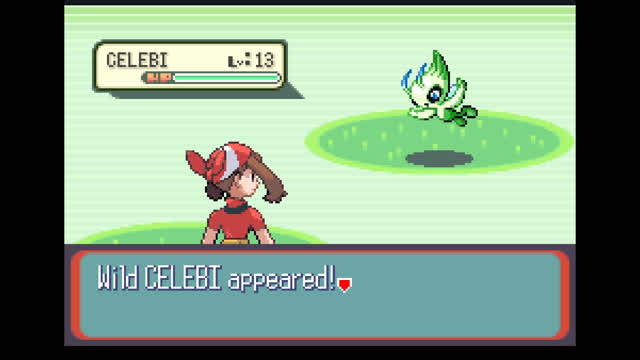 How to catch Celebi in Pokemon Sapphire!!!!