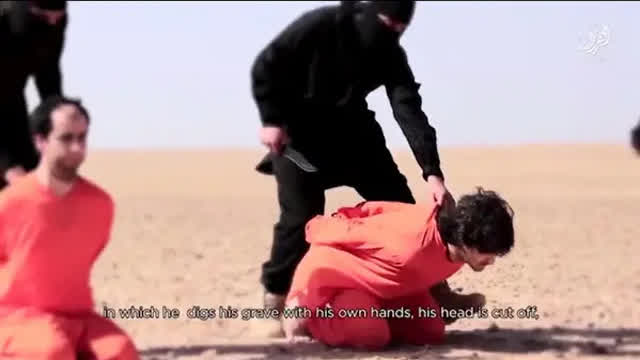 ISIS militants beheading Kurds in Syria [GRAPHIC FOOTAGE]