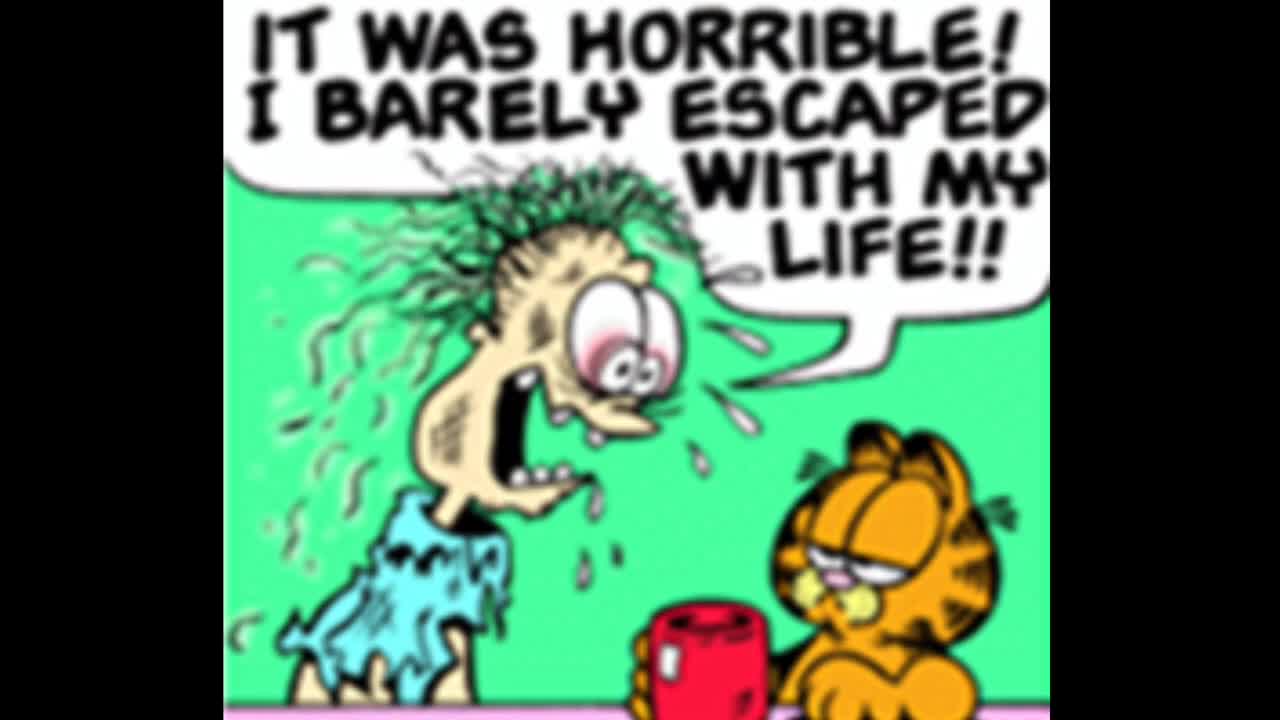 Jon Arbuckle says some knowledge about 3D Printing from George and then Gets Beaten Up... Jon Arbuckle says some knowledge about 3D Printing from George and then Gets Beaten Up...