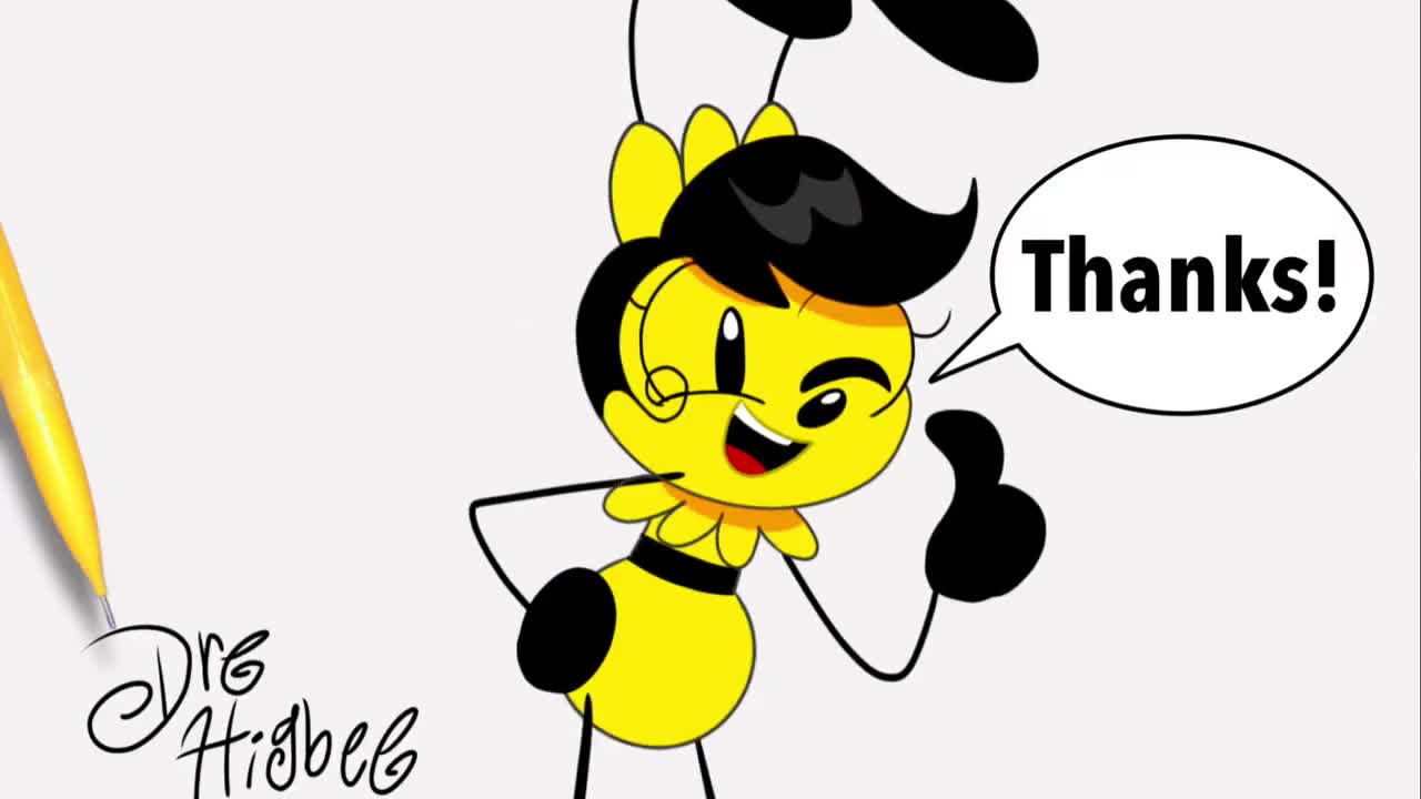 Color in (Queen Bee Suzy)🐝 - Higbee Productions (720p, h264, youtube)