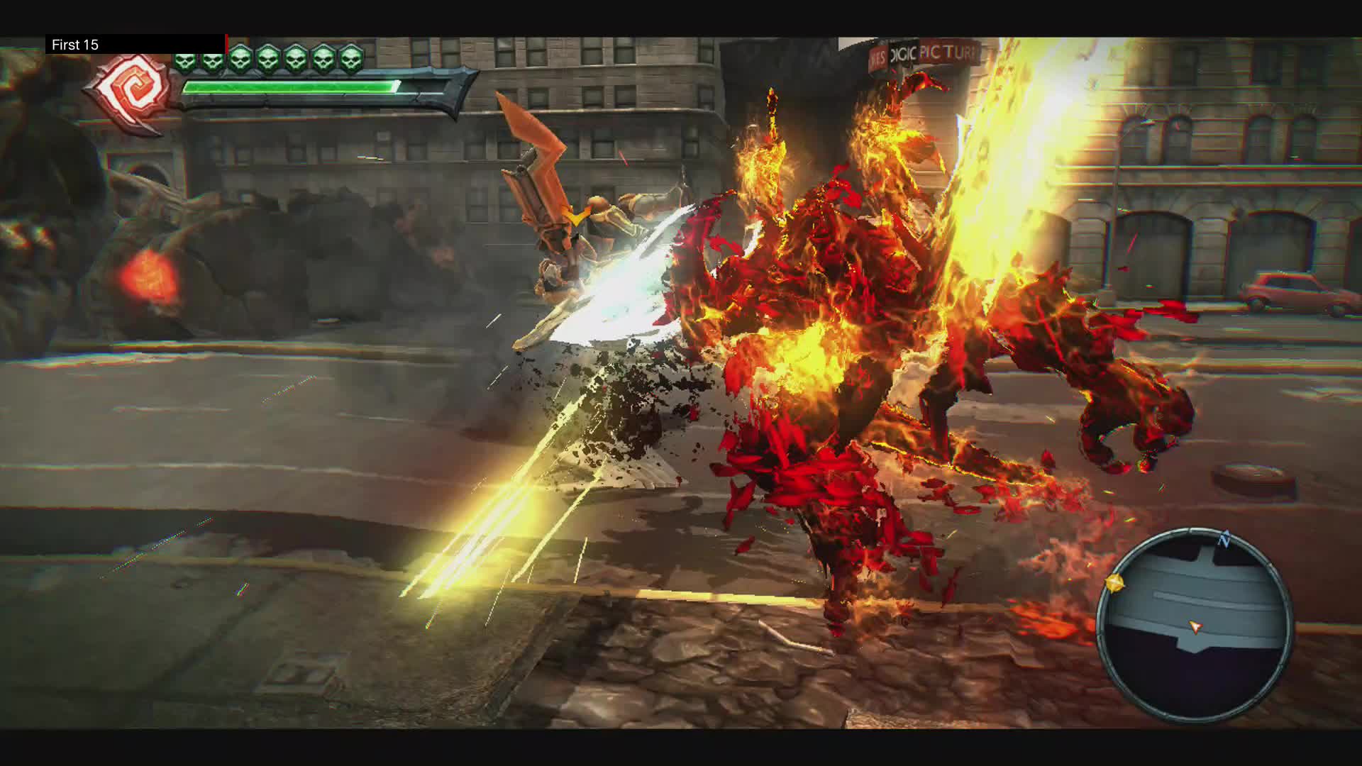 The First 15 Minutes of Darksiders: Warmastered Edition (Wii U)