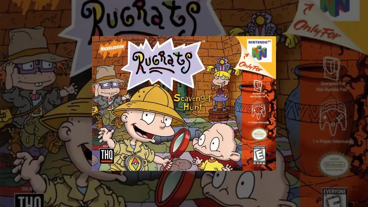 Rugrats: Scavenger Hunt Soundtrack (N64) - Angelica Finds A Statue