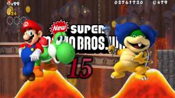 Lets Play New Super Mario Bros. Wii Part 15: Schwierigstes Level des Games!